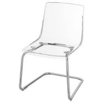 Polished Glass Chair